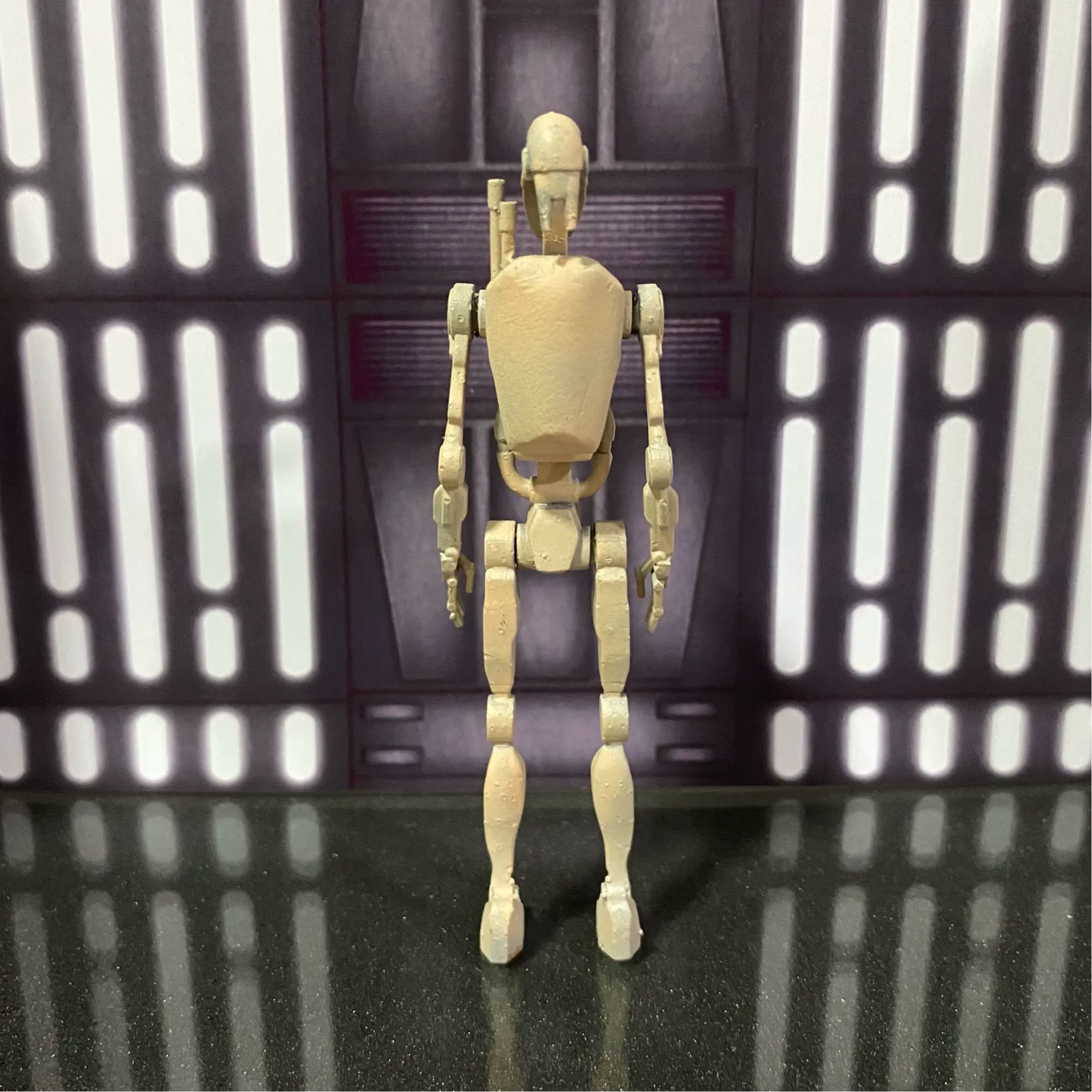 Battle droid b1 series Star Wars vintage toy kenner