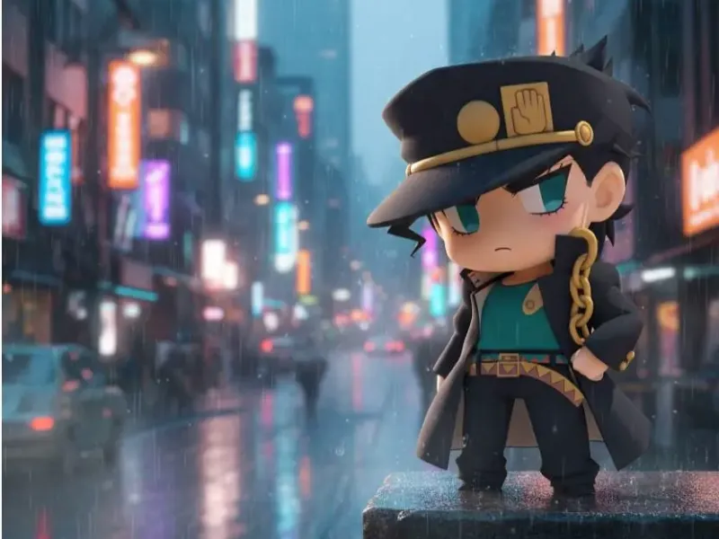 Jotaro Kujo Chibi JoJo’s Bizarre Adventure Figure