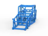 Frame of Dwarf Car Version 2 Scale 1:25-4