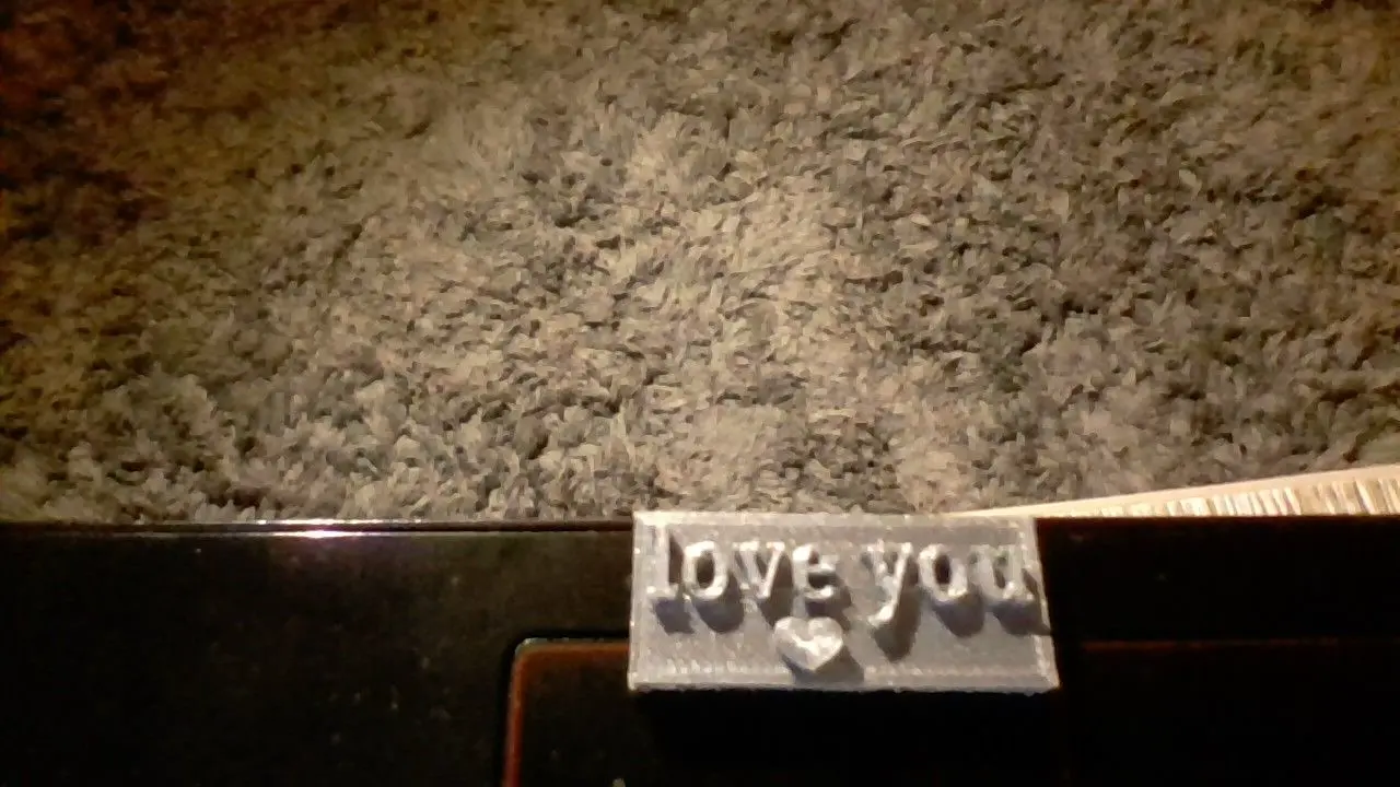 love you met een hartje er onder