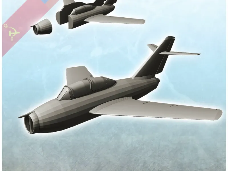 Mikoyan-Gourevitch MiG-17 - miniaturas warhammer tabletop sc