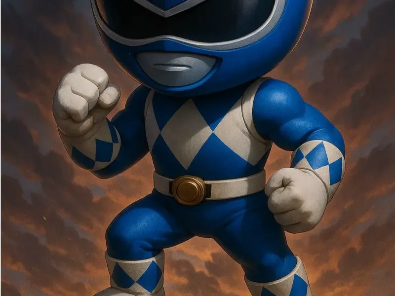 Power Ranguer Azul