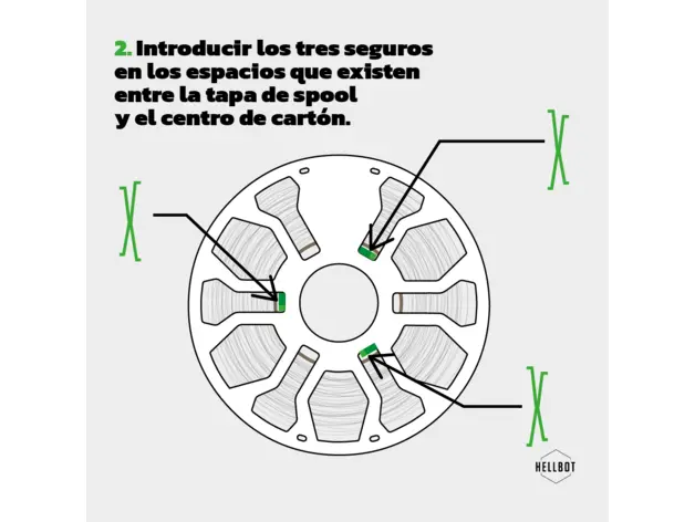 Spool Ecofila de Hellbot