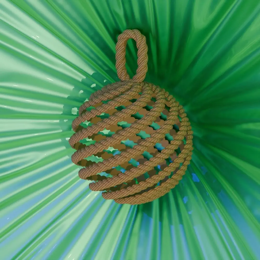 Christmas Rope Bauble Ornament Collection