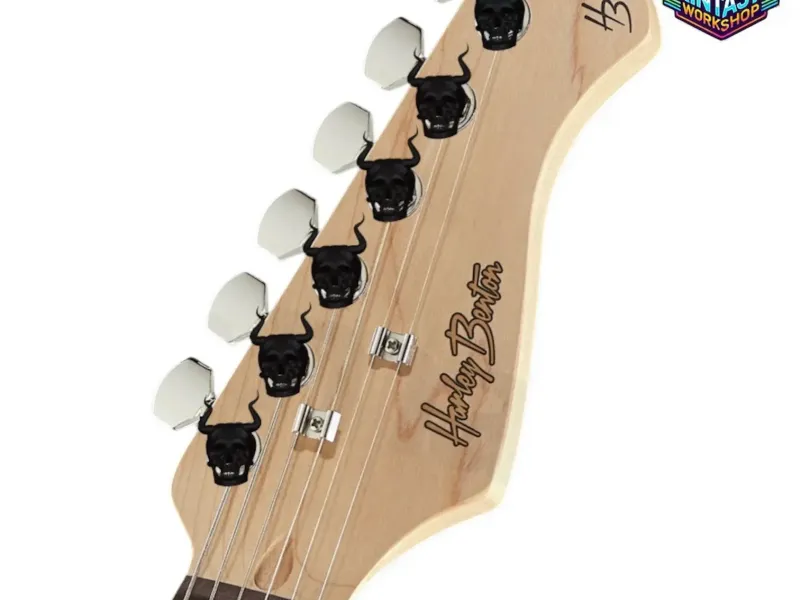 BULL SKULL TUNER CAPS – GUITAR CUSTOM ADD-ON