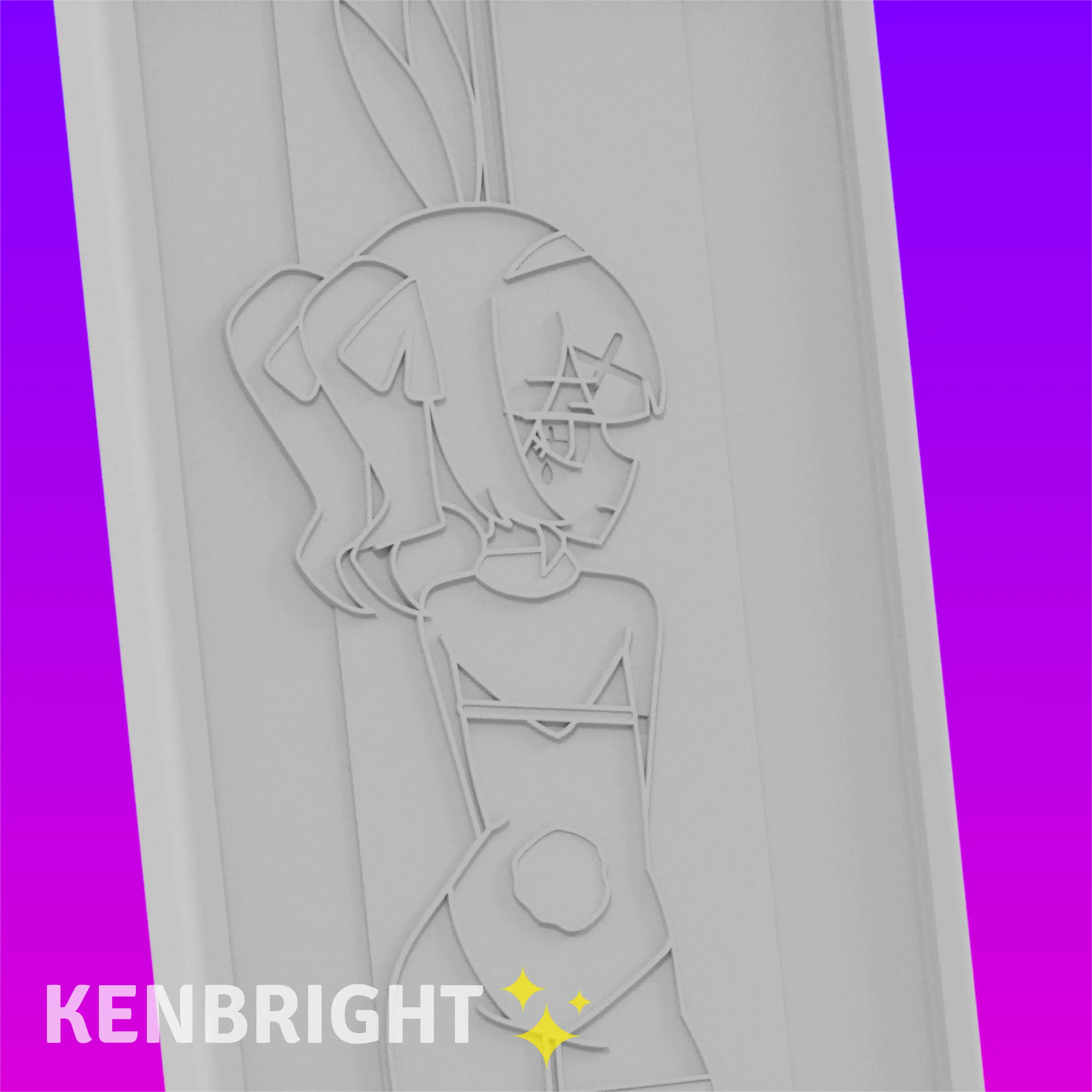HATSUNE MIKU - RABBIT HOLE KEYCHAINS V1 / V2
