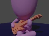 Robert Plant playing guitar-1