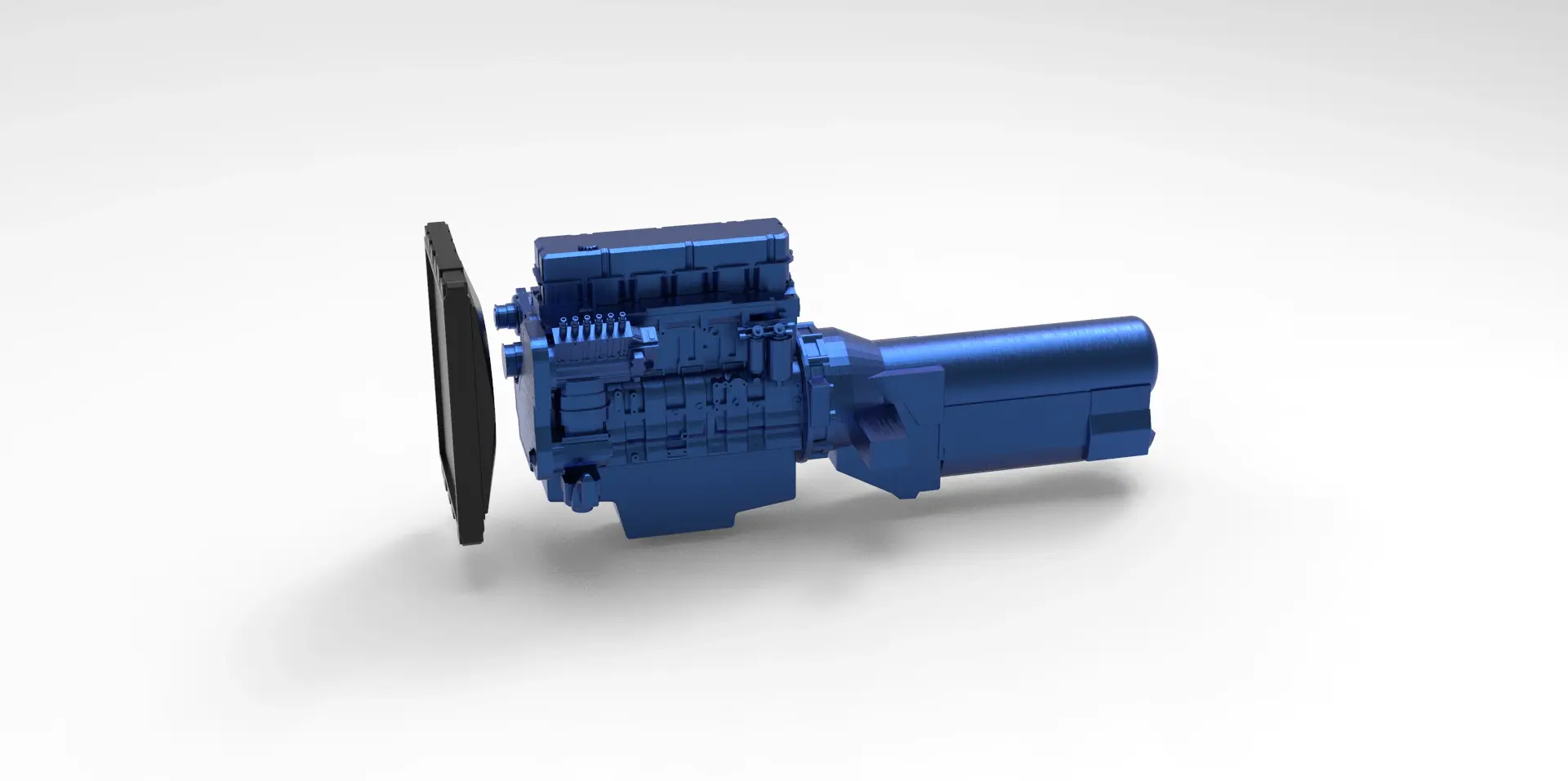 Ücretsiz 3D yazdırılabilir model ENGINE eski Kamyon Ücretsiz 3D baskı modeli