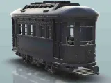 Retro tramway - scenery warhammer miniatures ww2 tabletop mo-2