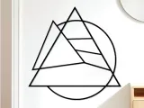 Triangle Wall Art, Wall Decor, Home Decor-0