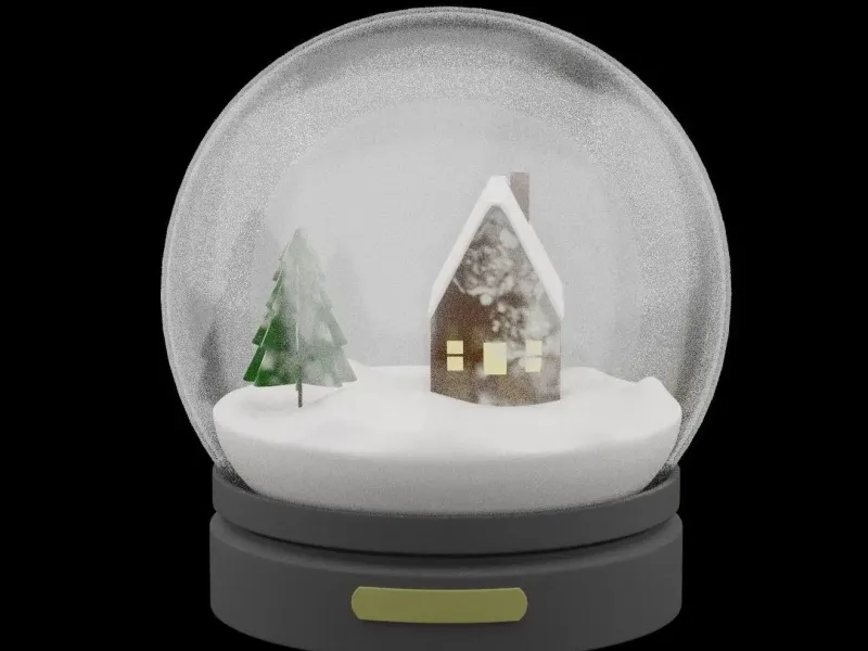 Christmas Snow Globe