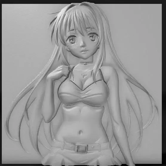 Japanese anime woman 8