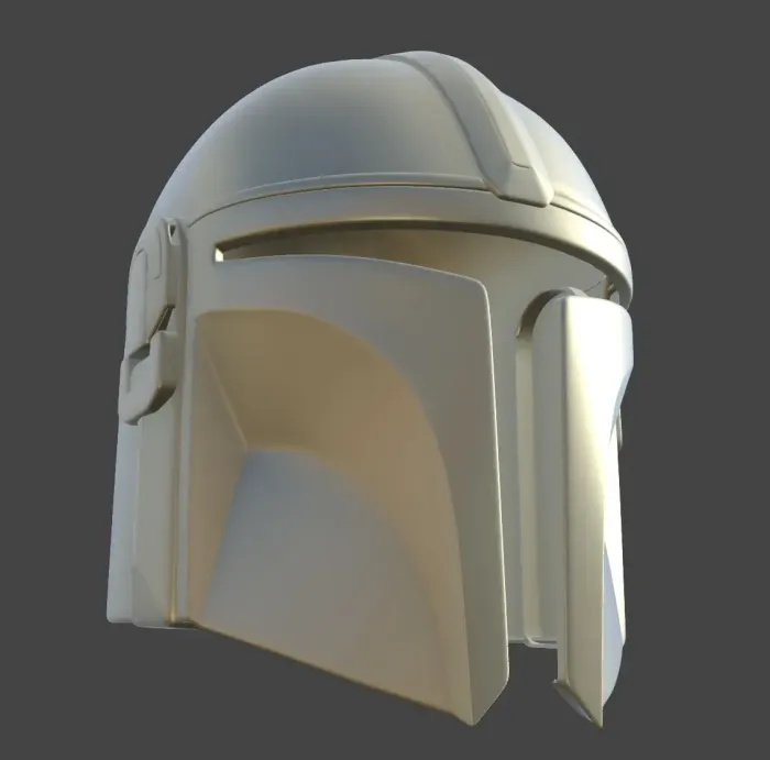 Mandalorian Helmet - Cosplay - PLA - 3D printed product - фото 5