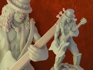Semi-orc Bard (Slash)