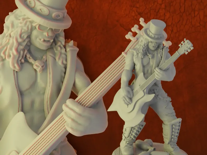 Semi-orc Bard (Slash)