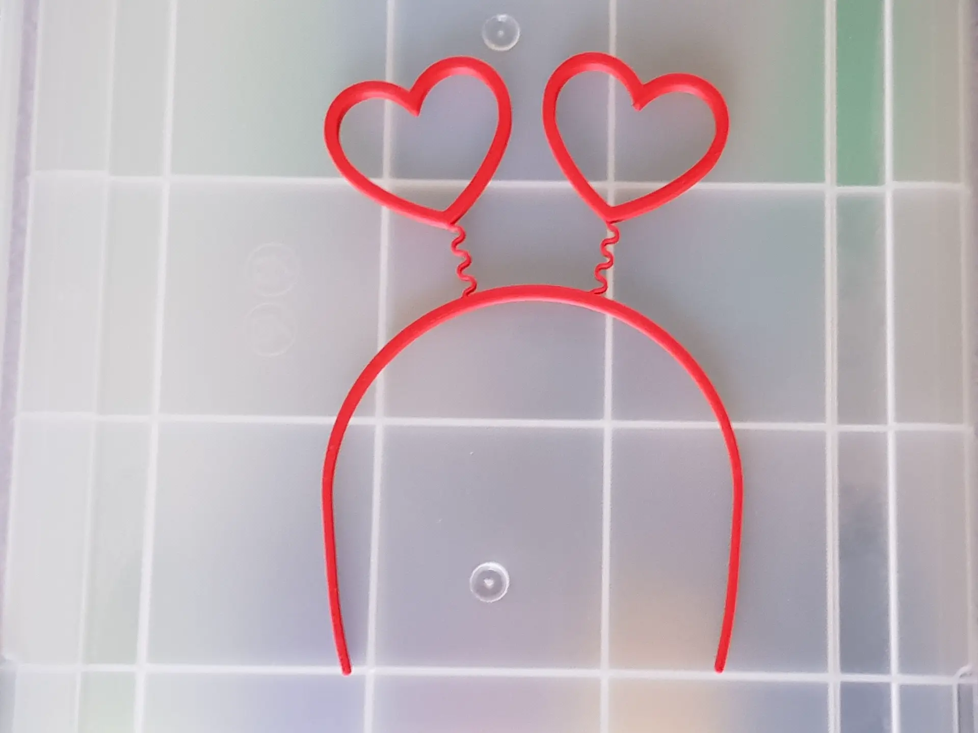Saint Valentine's Day Bobbleheands Hairband
