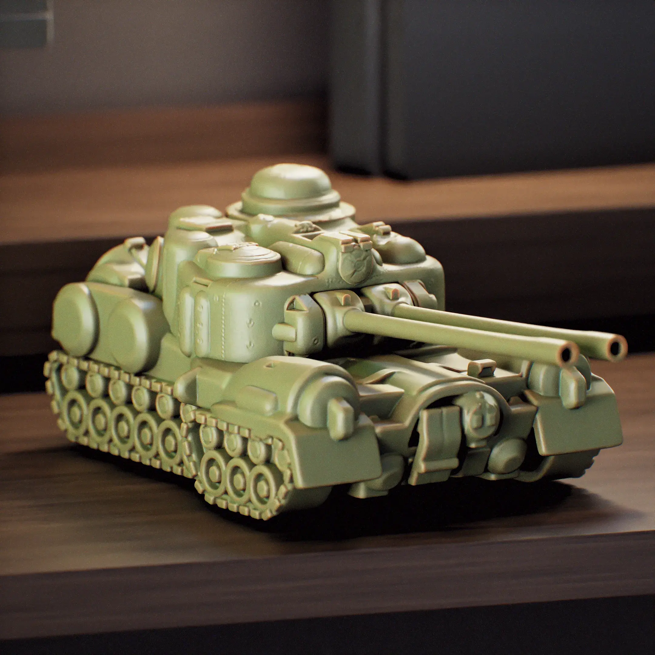 Fallout heavy tank Fan Art - Miniature