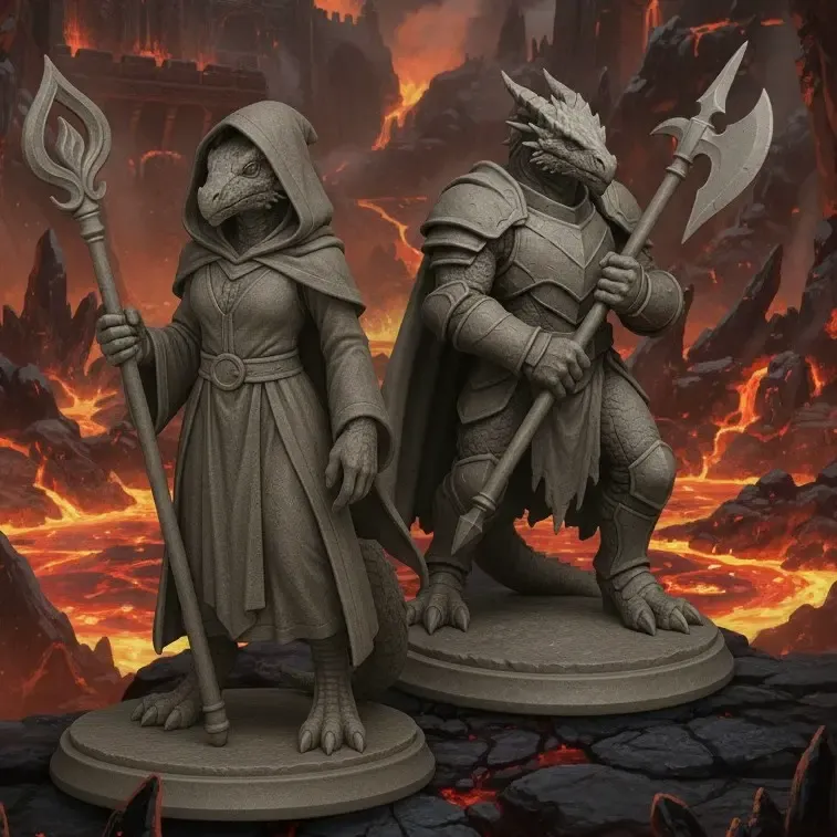 DnD Dragonborn (5cm)