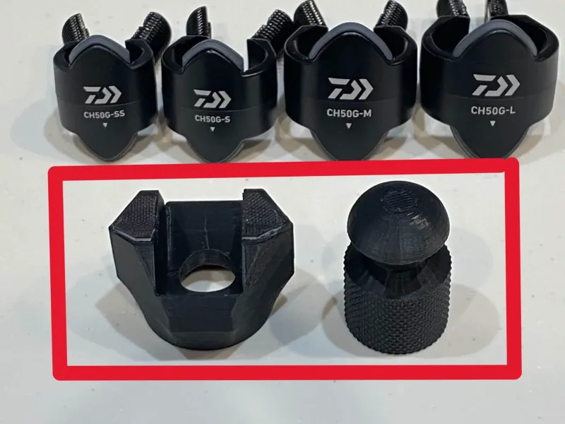 Adapter Table & Screw for DAIWA Power Holder CH50G