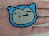 Snorlax 3D Face Keychains-2