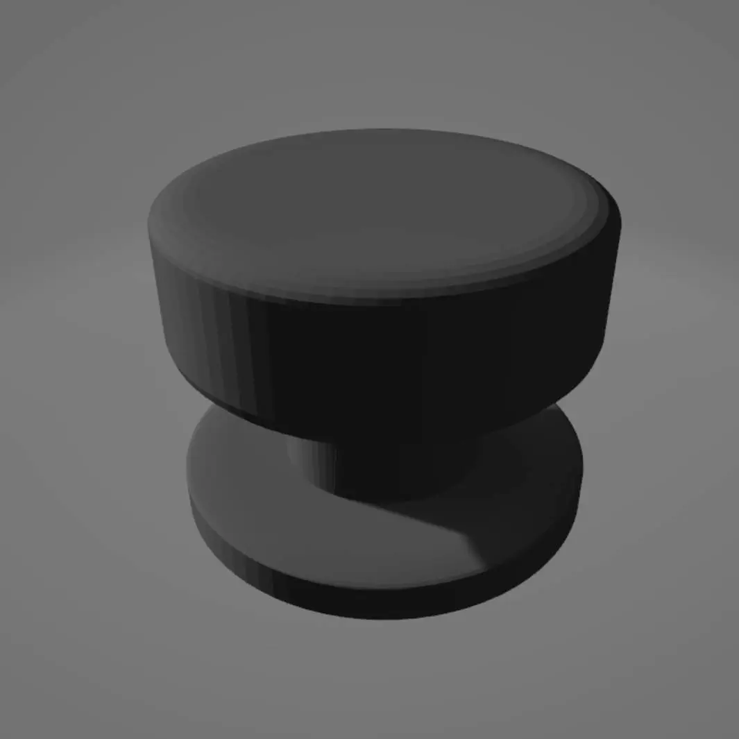 Minimalist Cabinet Knob – Circular Design (Standard Screw Fi