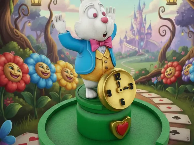 The White Rabbit from Alice in Wonderland