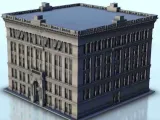 Retro building 6 - escenografia warhammer miniatures ww2 tabletop-0