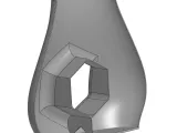 Vase hex-2