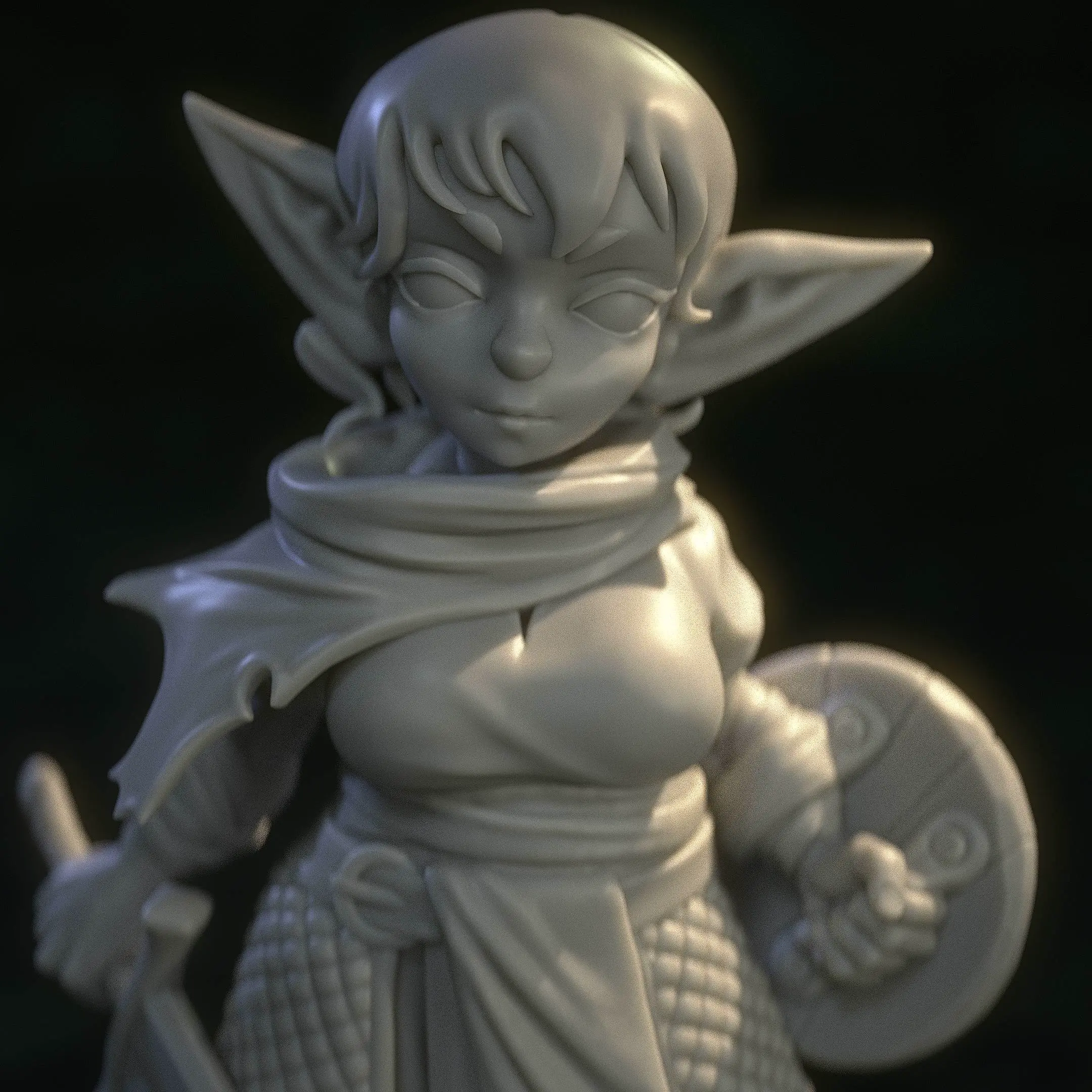 Warrior Goobo - Miniature