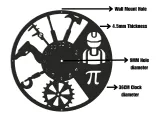 Mechanical Engineer Wall Clock-3
