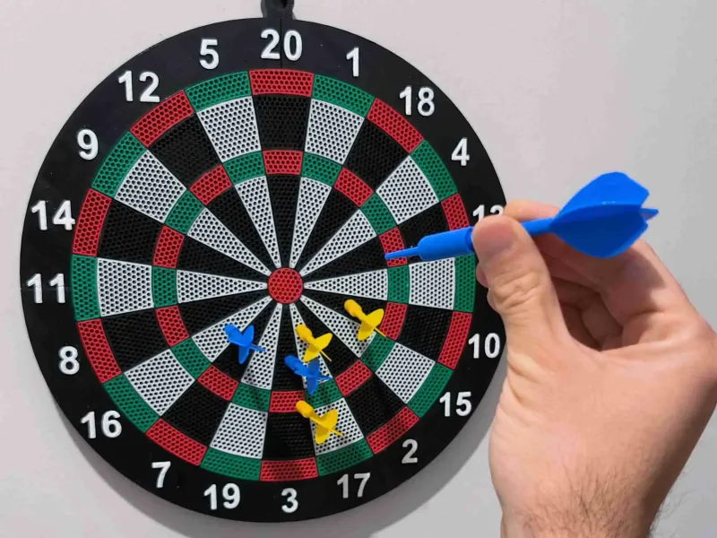 DART BOARD AND DART