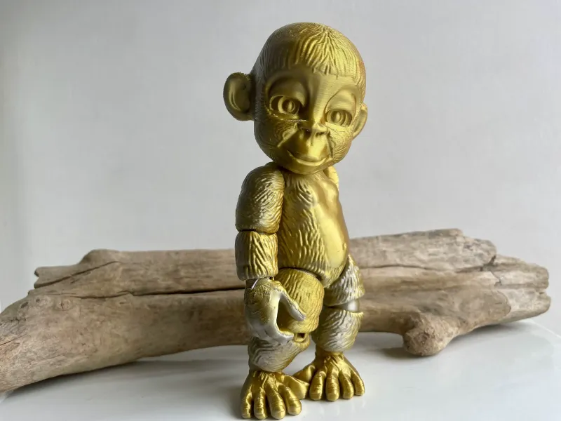 دمية قرد BJD كرتونية