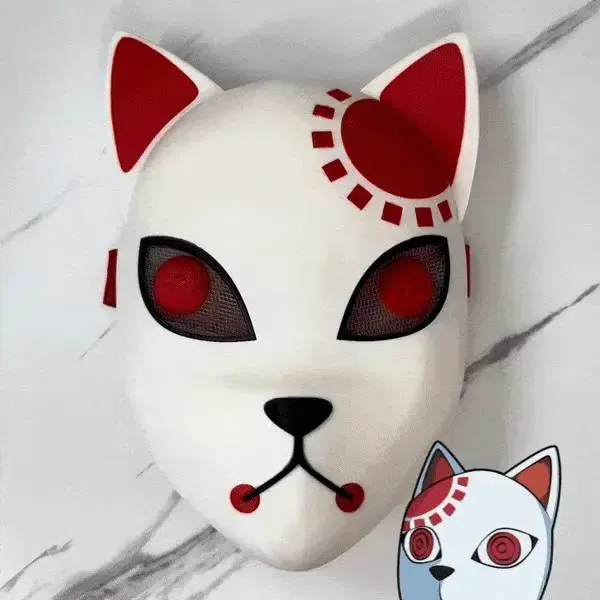mascara de tanjiro