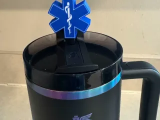 Star of Life Straw cover
