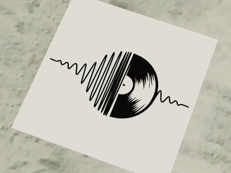 The rhythm of the music
