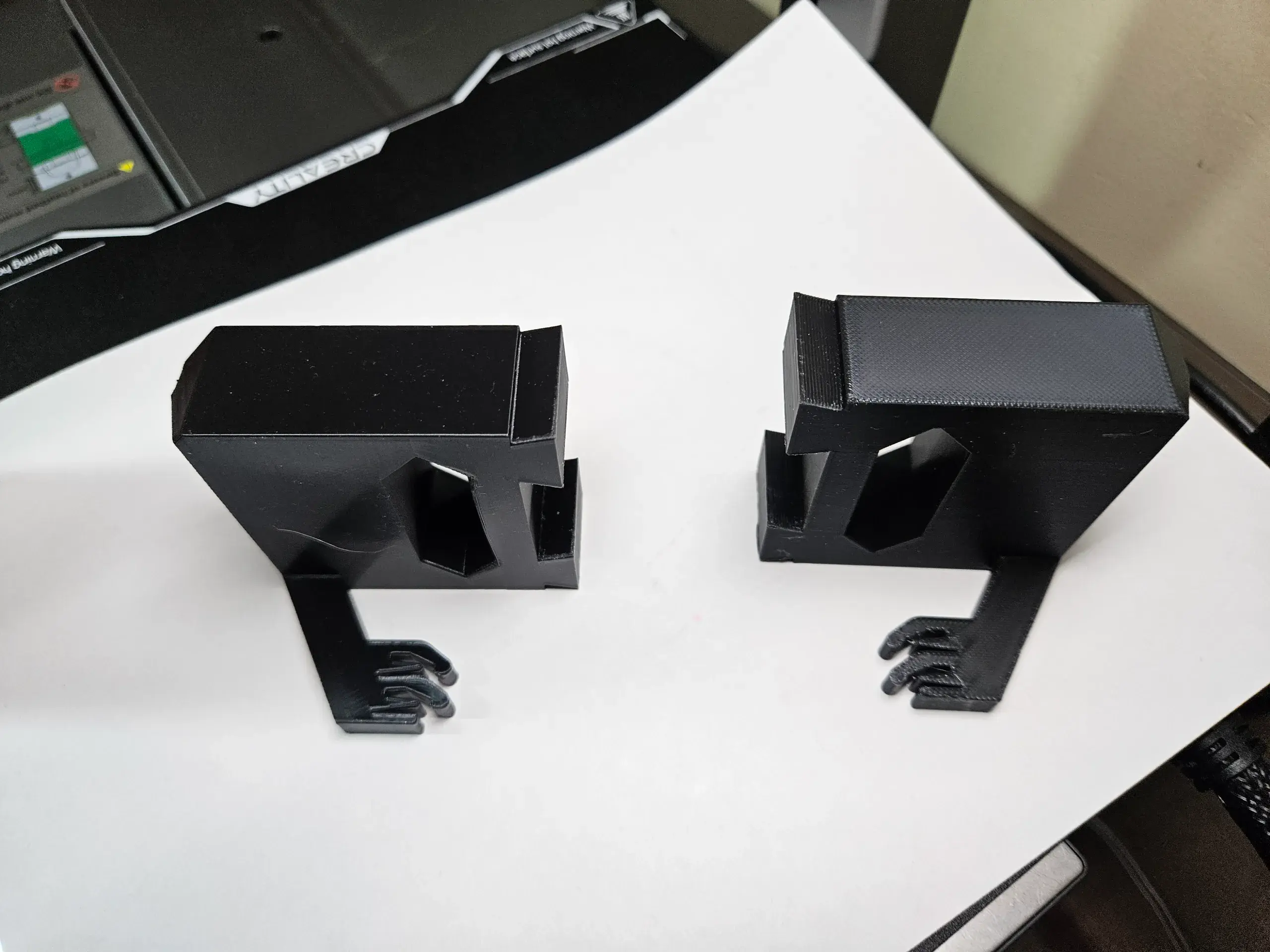 Rear support with BP holders for Hi overhead mount