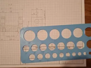 Circle template