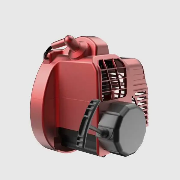 Hand pull low noise mini gasoline engine