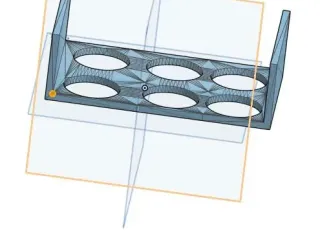 Corm cup holder