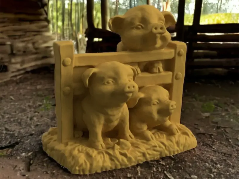The 3 little pigs