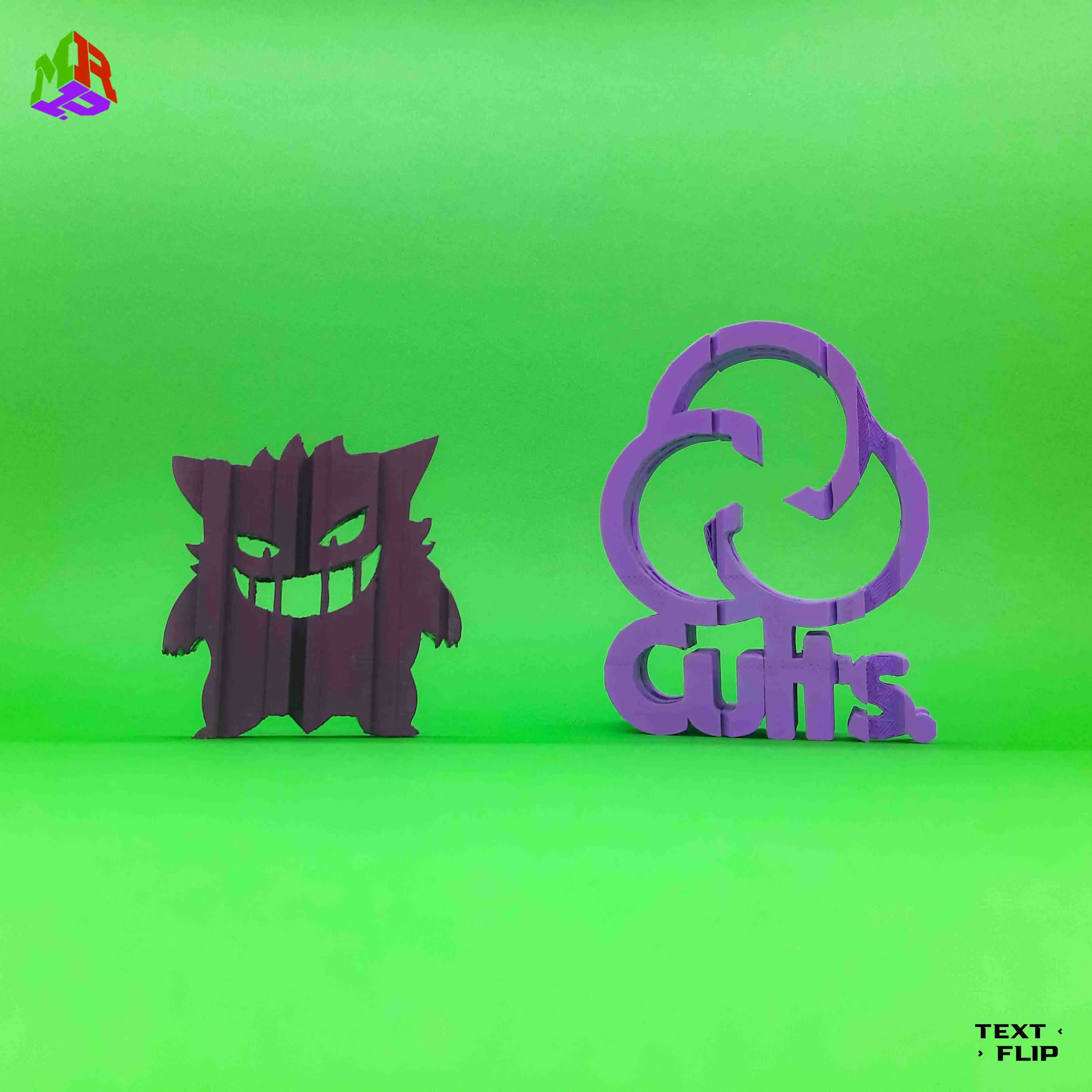 Text Flip - Gengar