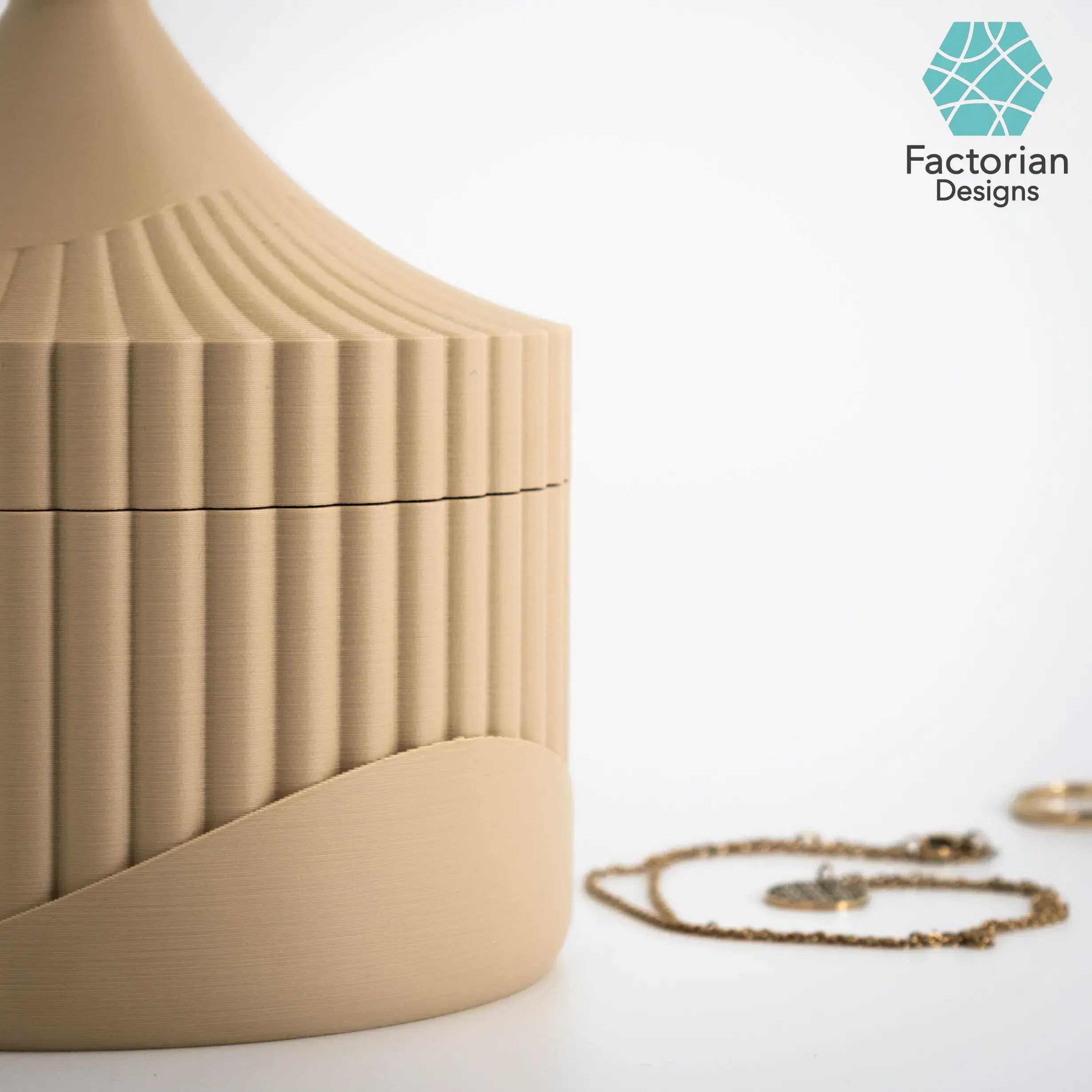Dual Secret Jewelry Box 3D Print File | Storage Box Aurelia