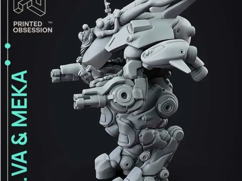 Overwatch - D.Va e Meka - Posa della vittoria