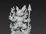 Warrior rabbit-2