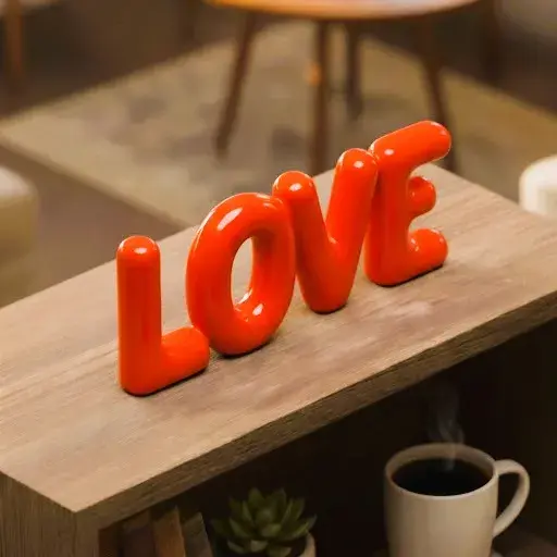 LOVE – Modern Decor Glossy Edition
