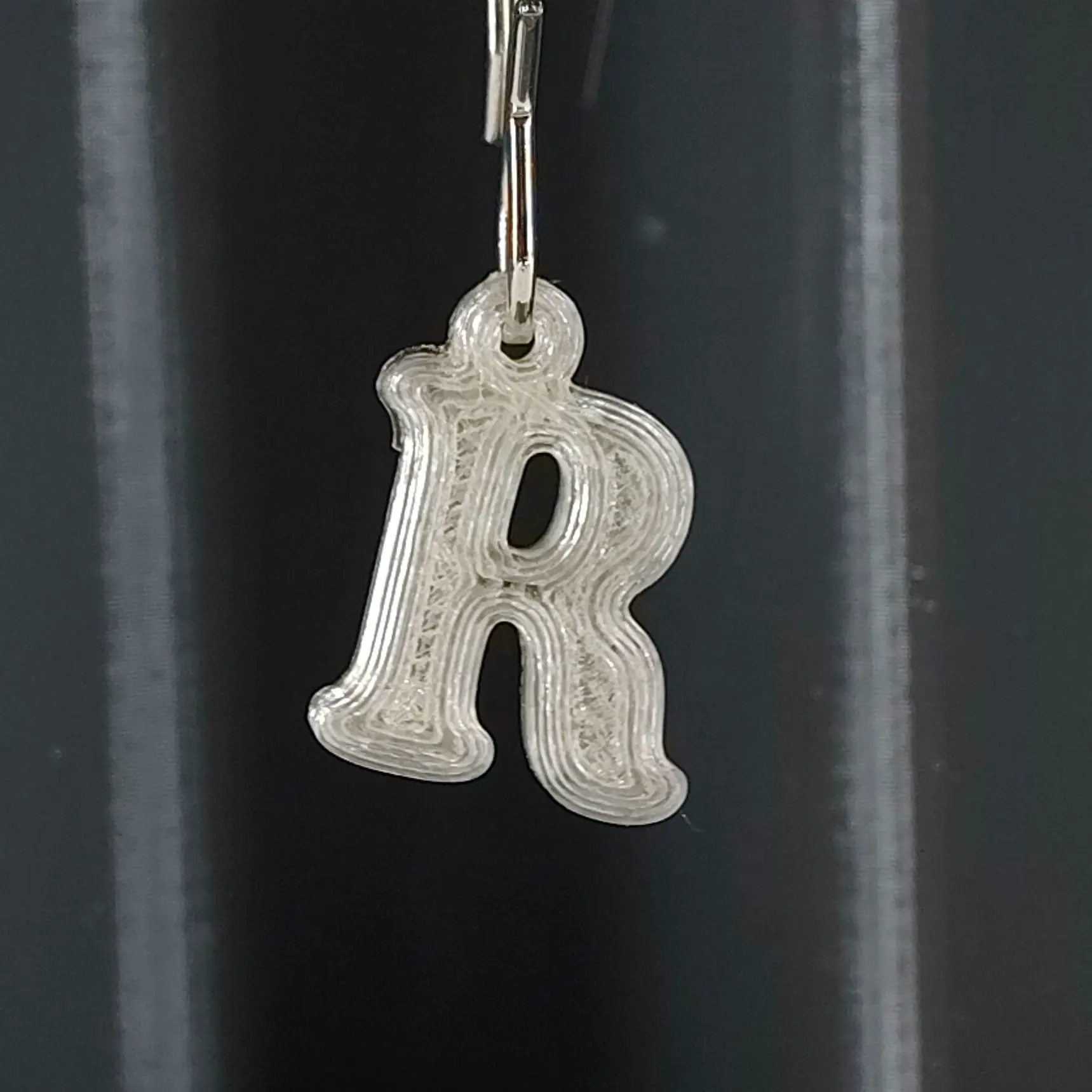 3D Printer Files | 3MF File | R keychain | Creality Cloud