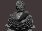 Buddha for 3D Printing 3D print model-8