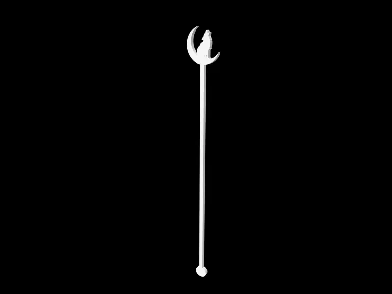 Howling Wolf On Moon - Cocktailstick