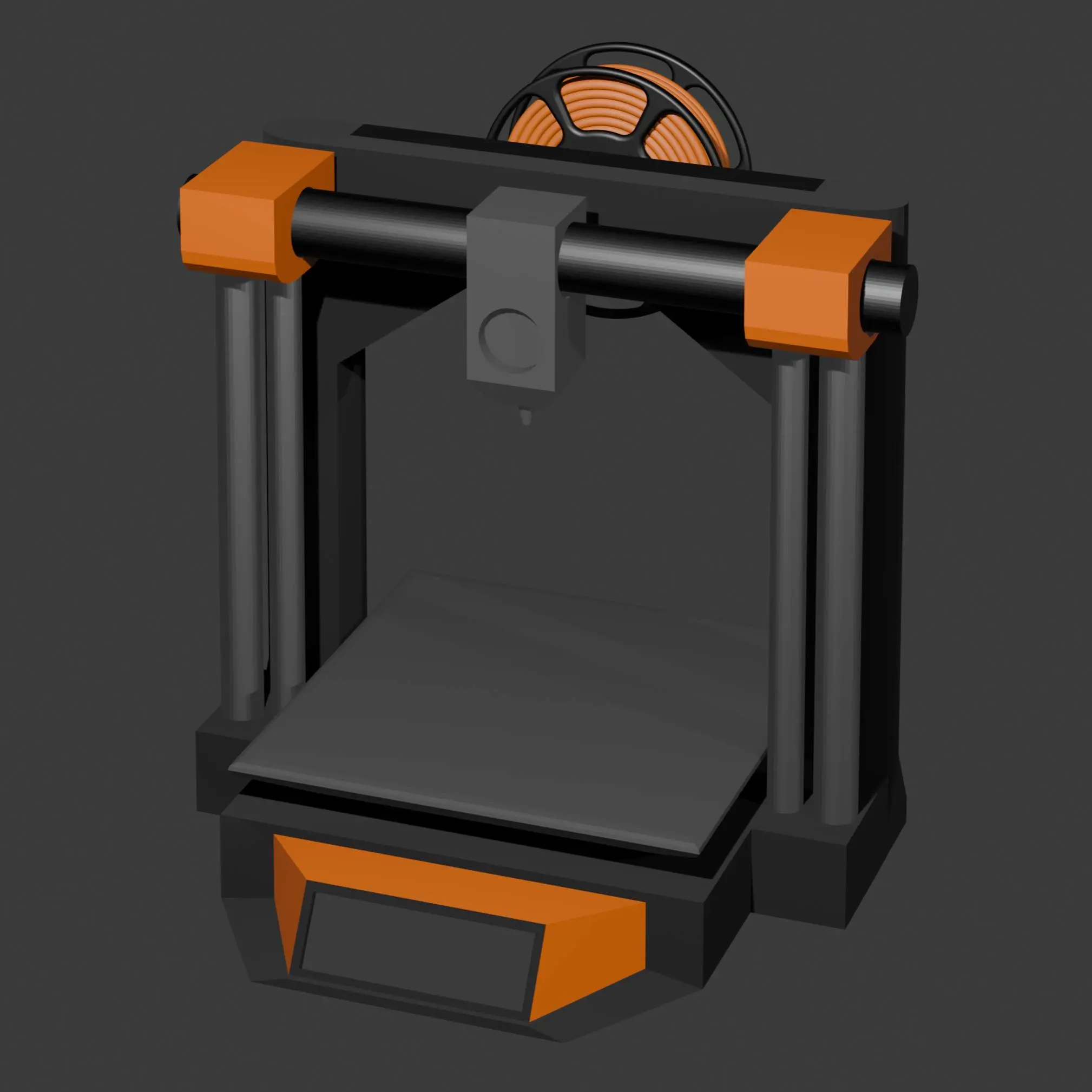Other STL Download - Small-Scale 3D Printer Toy with movable part ...
