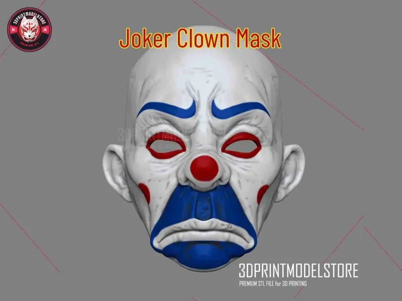 Joker Handlanger Clown Maske Dark Knight Cosplay Halloween
